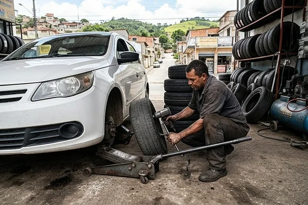 Troca de pneus em Coronel Fabriciano: quando procurar atendimento para clientes de O Polo Borracharia Coronel Fabriciano